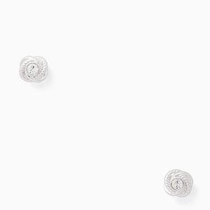 NWT kate spade infinity & beyond mini knot earring